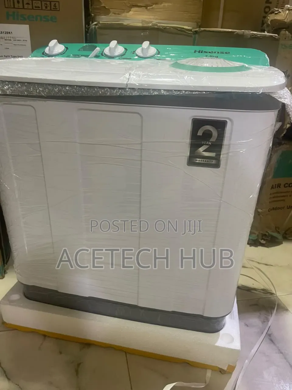Hisense 7.5kg Semi-Automatic Washing Machine Available