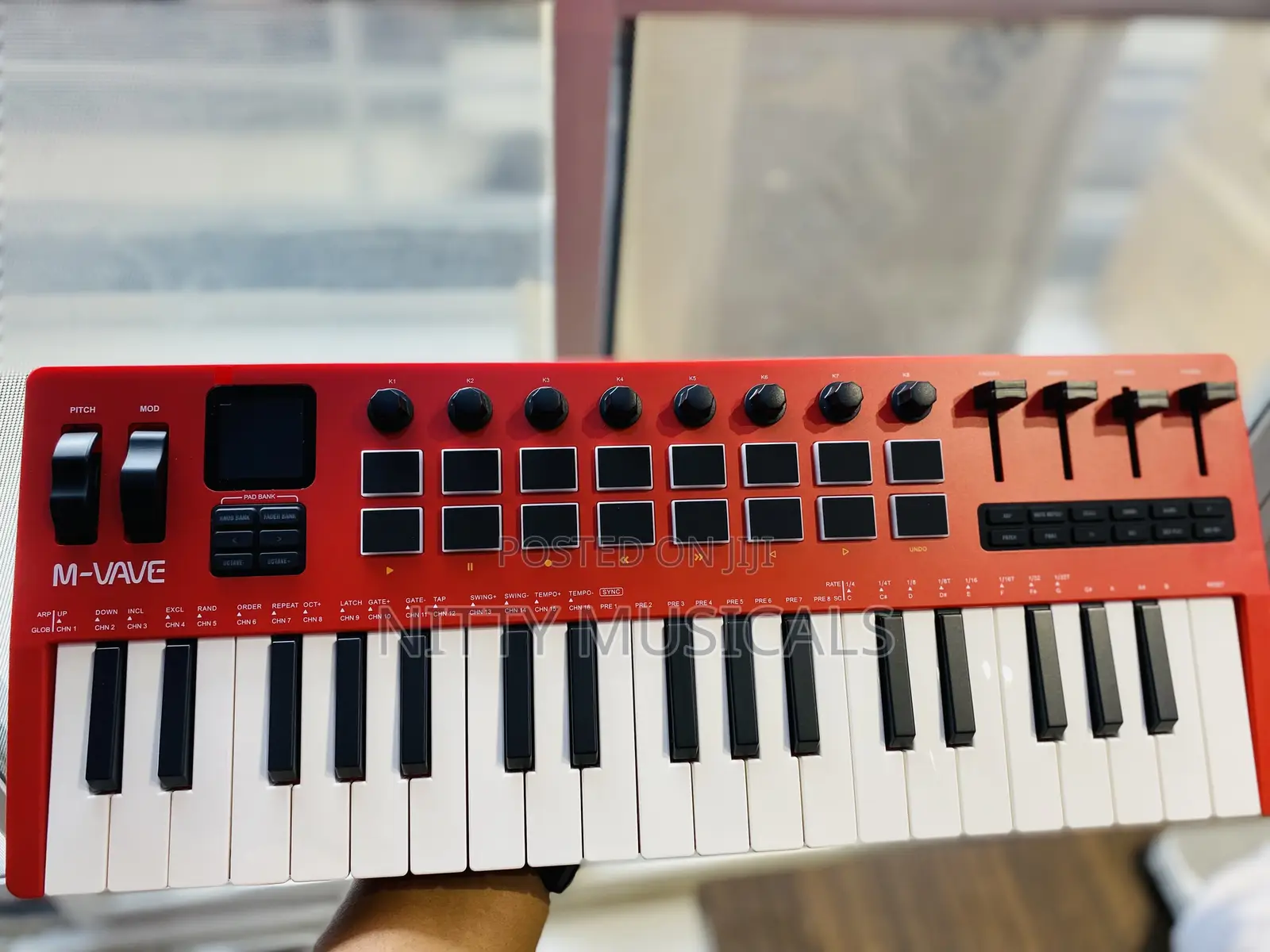 Professional Mvave Smk37 Midi Keyboard