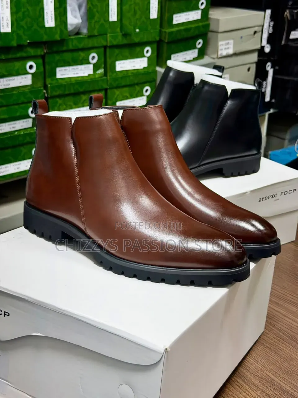 Men's Premium High-Ankle Leather