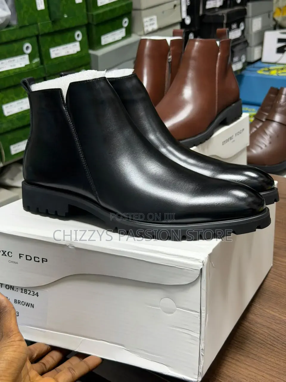 Men's Premium High-Ankle Leather