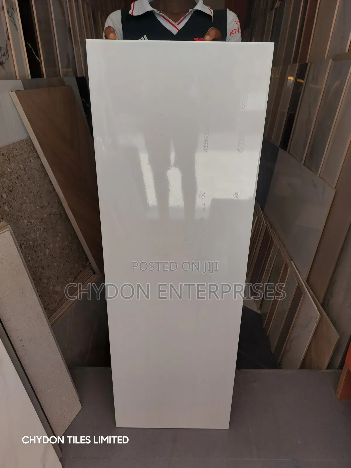 Wall Tiles Plain White Imported