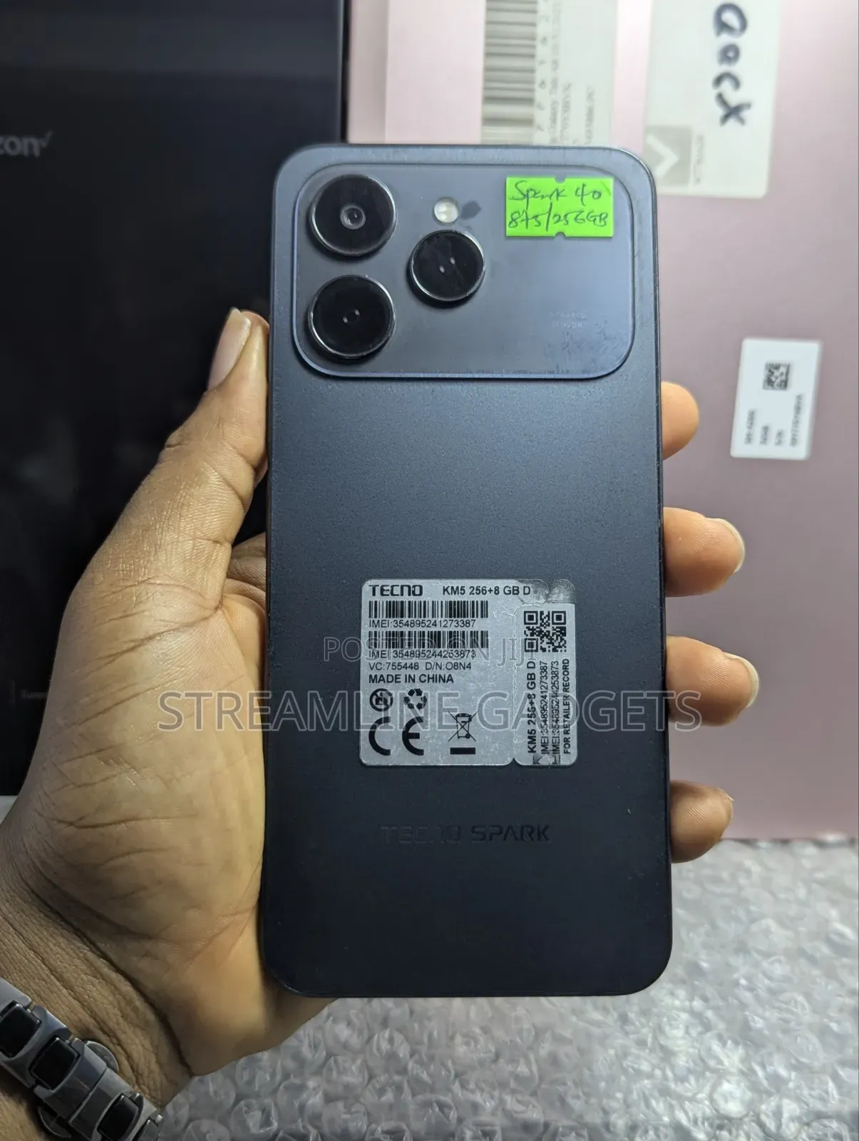 Tecno Spark 40 256 GB Black