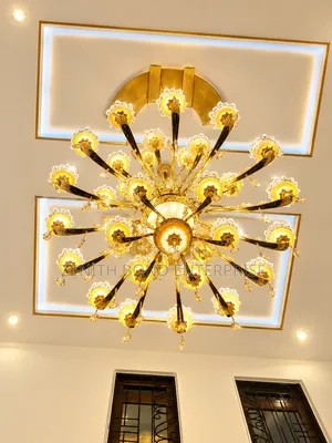 Premium 4-Step Marble Castle Chandelier