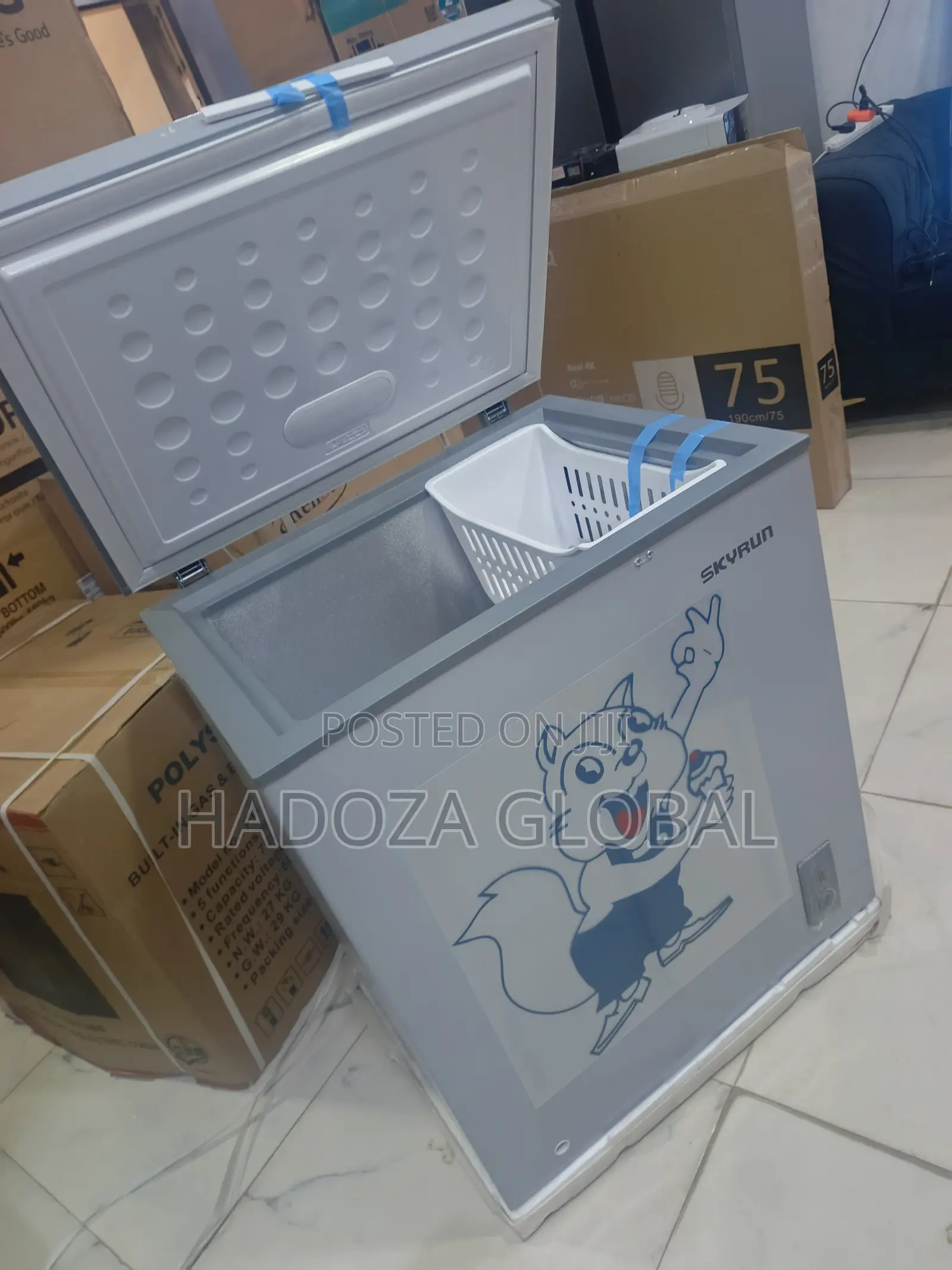 Skyrun Climate-Optimized Inverter Deep Freezer