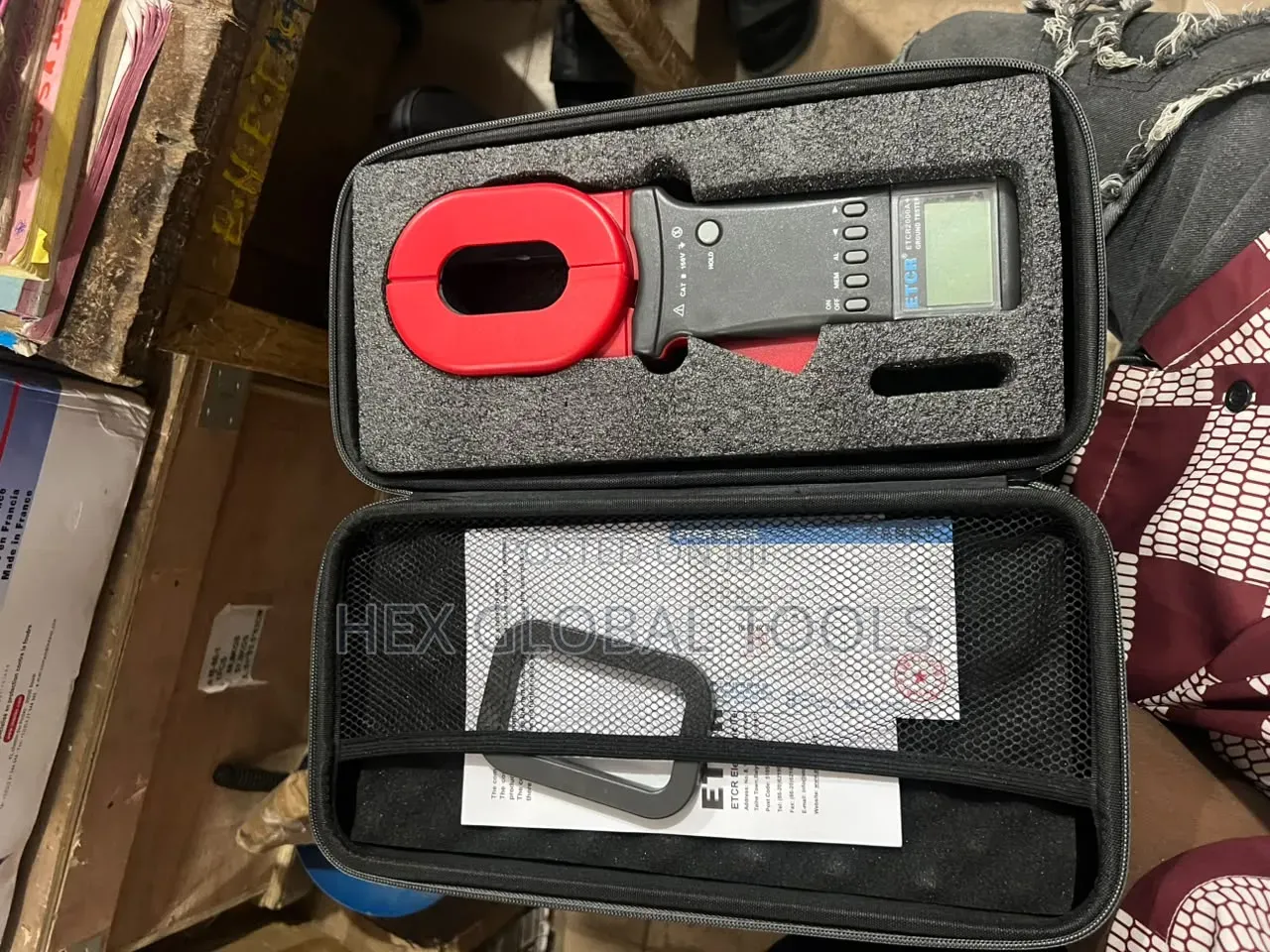 2000A Digital Earth Clamp(ground Tester)
