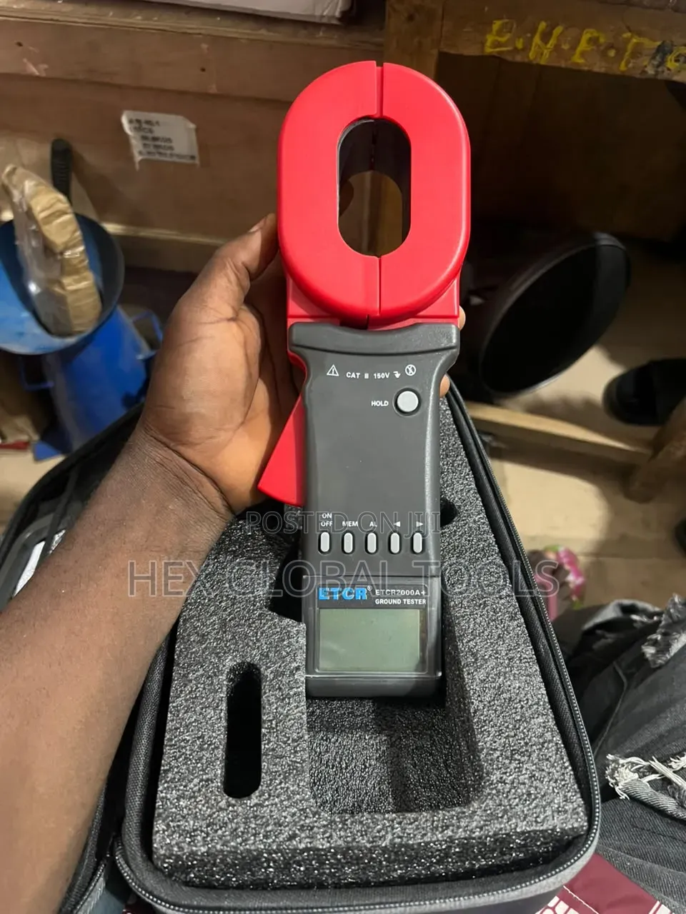 2000A Digital Earth Clamp(ground Tester)