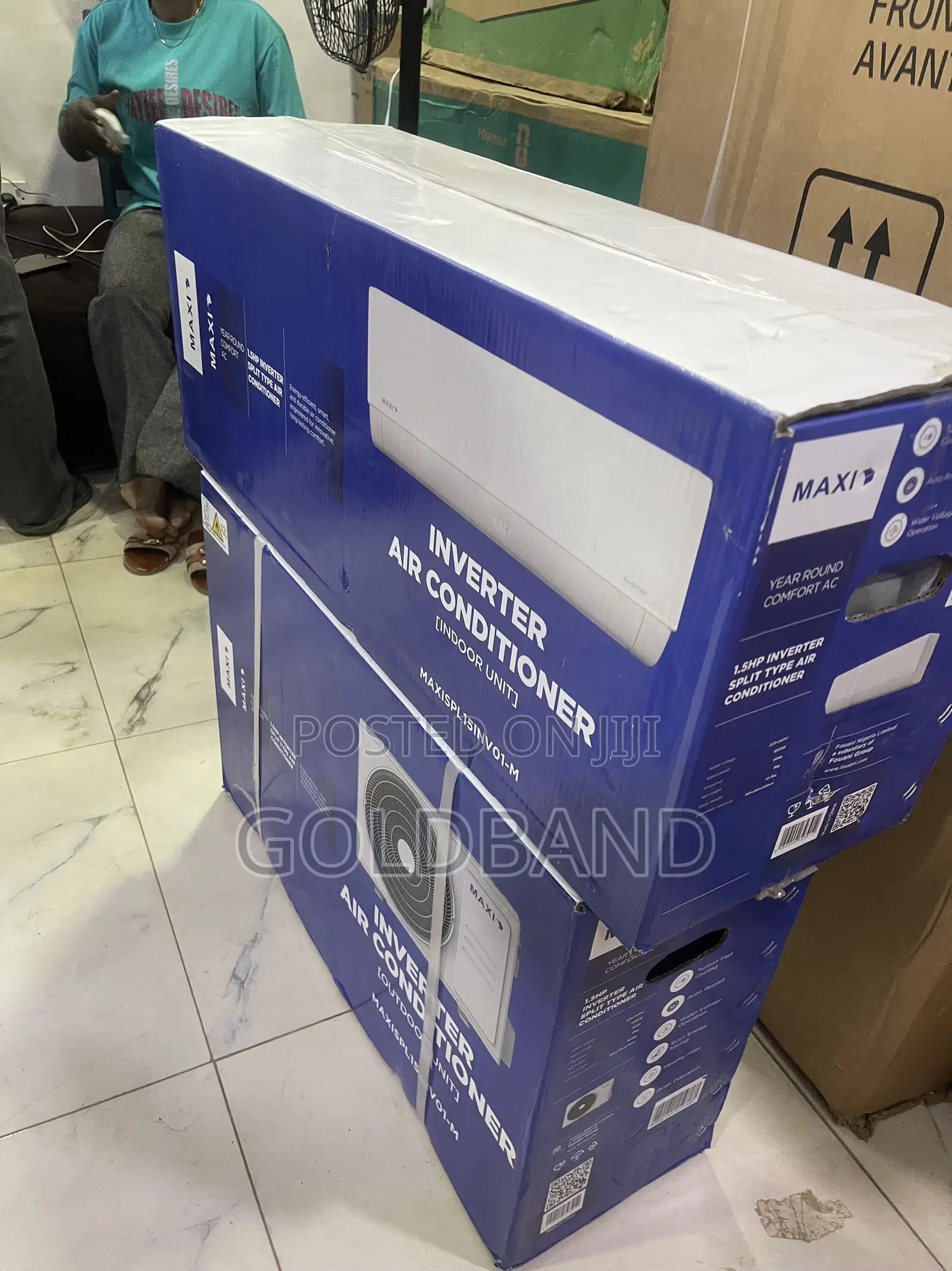 Maxi 1.5HP Split AC – Inverter Cooling With Installation Kit