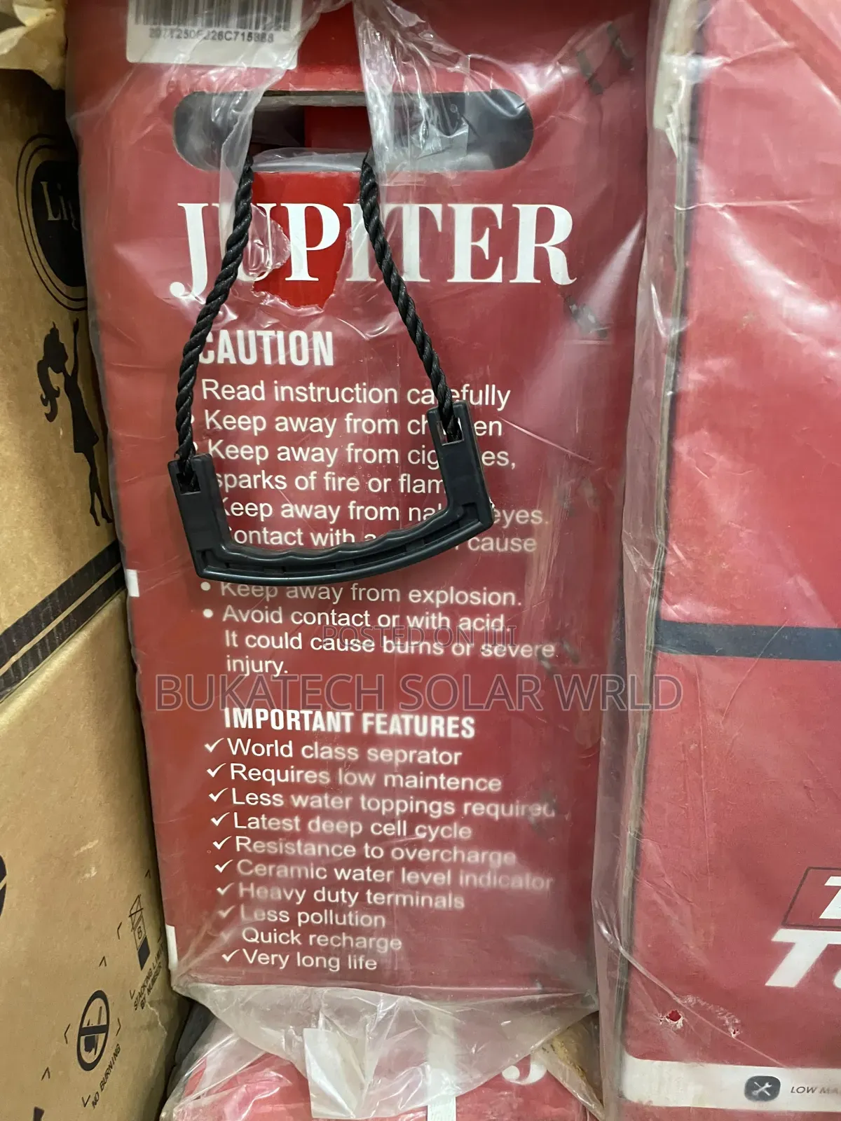 Jupiter Tubular Battery