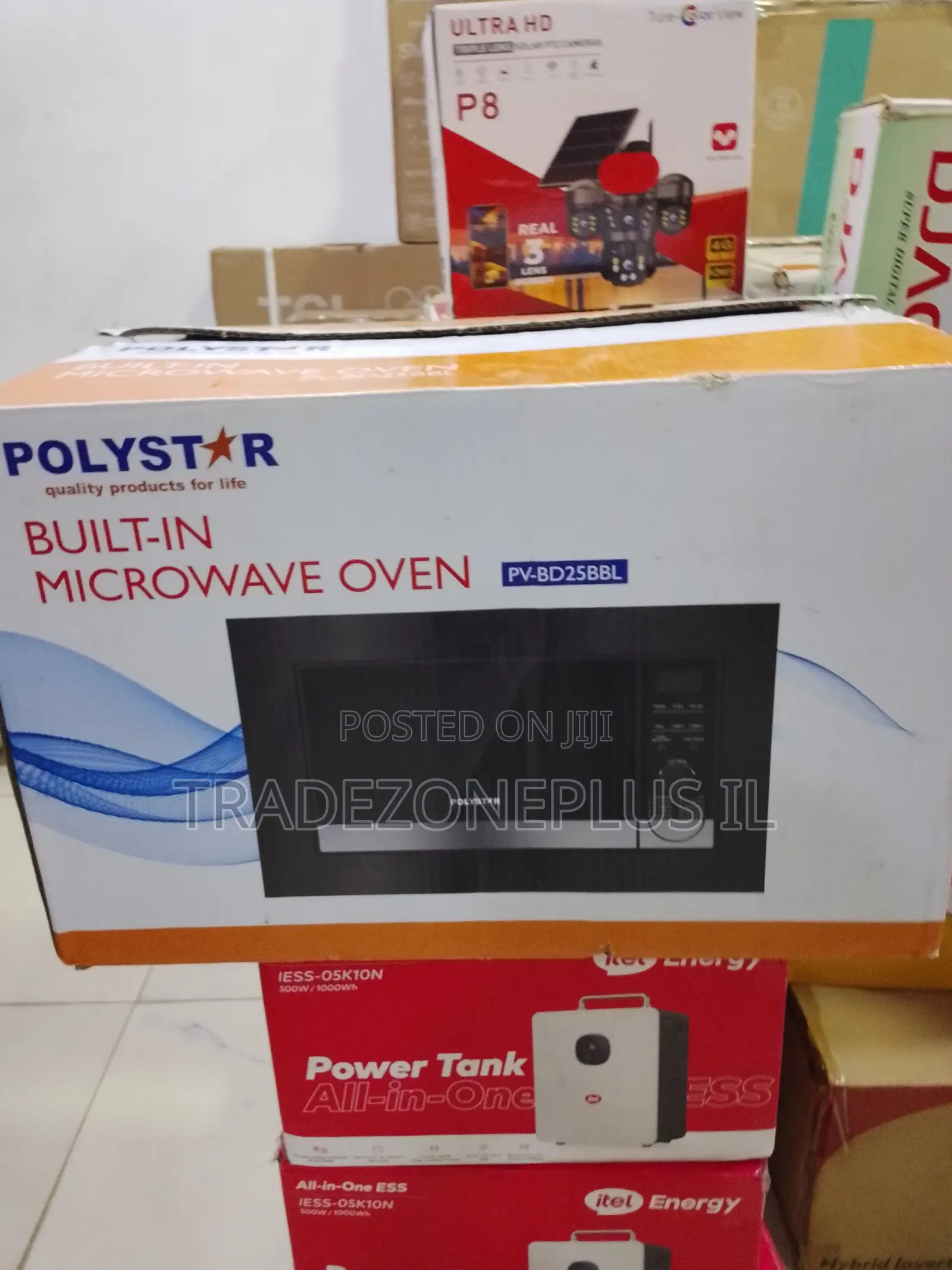 Polystar PV-BD25BBL With Microwave and Grill Functions