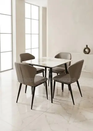 Classy Imported Four Seaters Dining Marble Complete Set