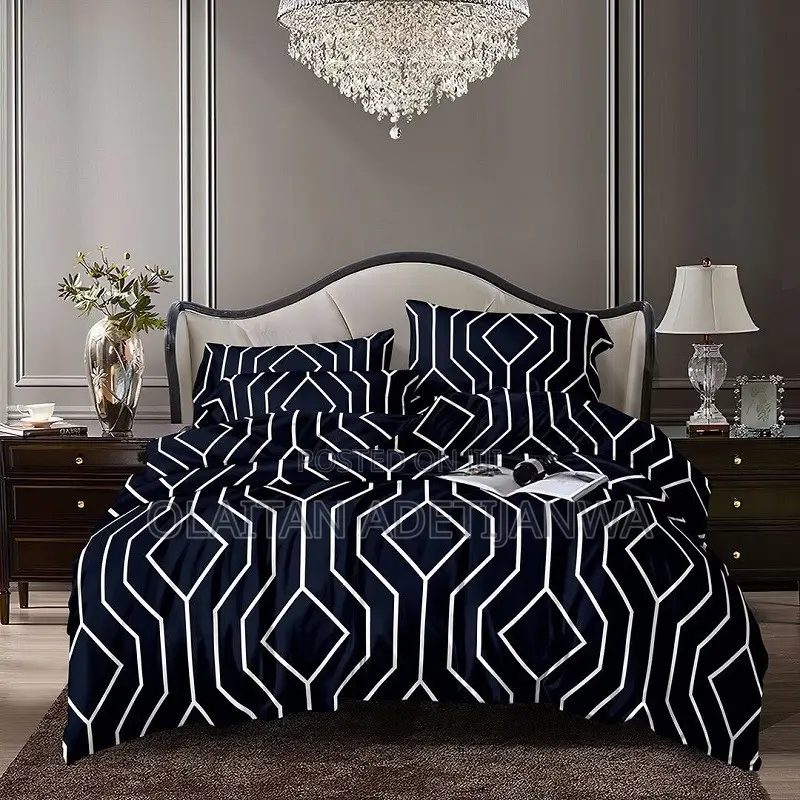 Blue Stripe Design Duvet Set