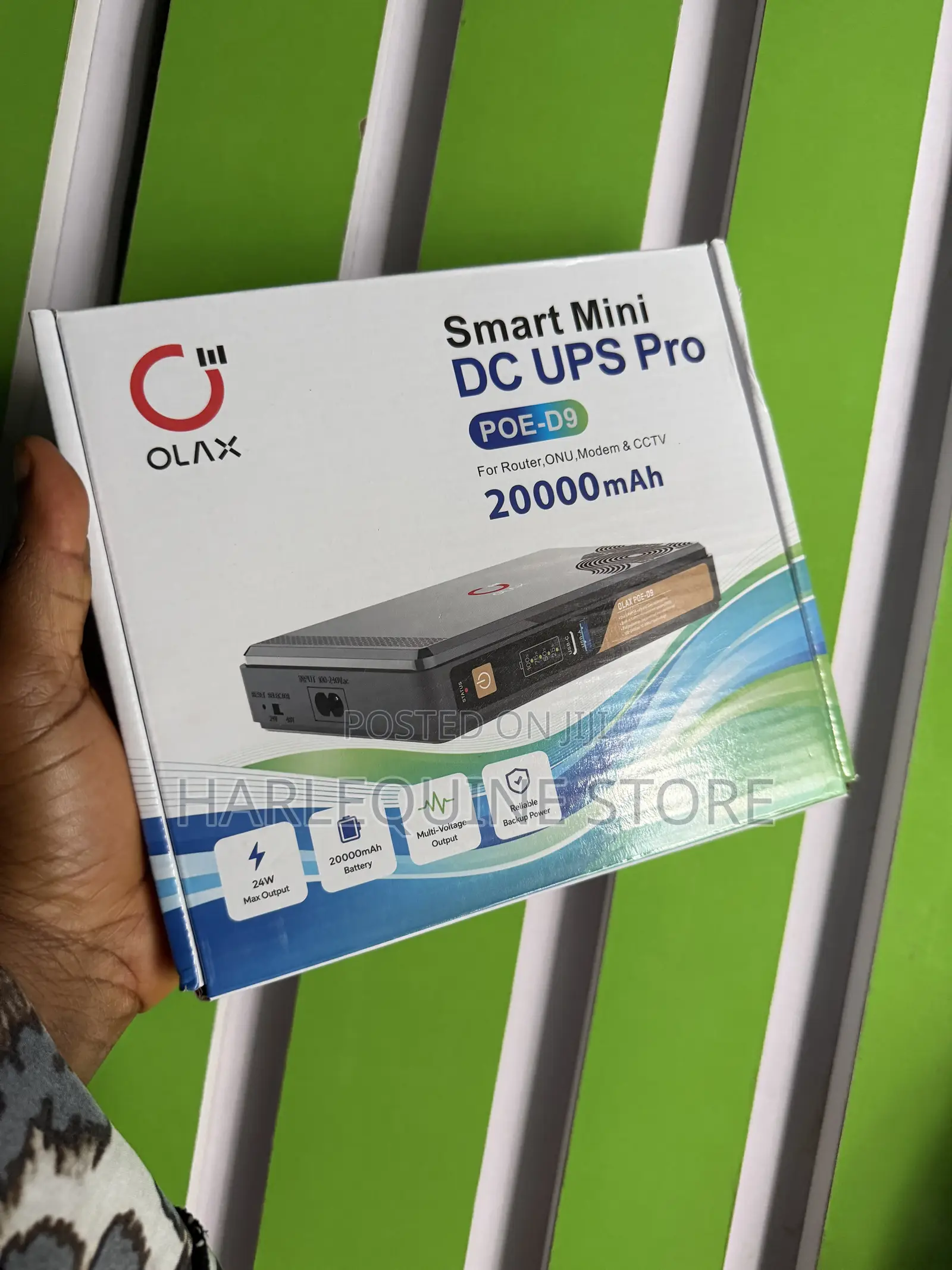 Olax 20,000mah Dc UPS Pro (Router Powerbank)