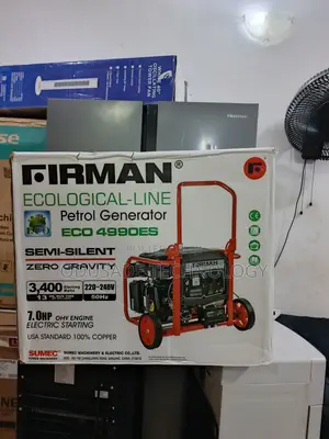 Efficient Sumec Firman Eco 4990es 3.4kva Generator