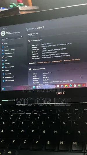 Laptop Dell Latitude E7240 4GB Intel Core i7 HDD+SSD 128GB
