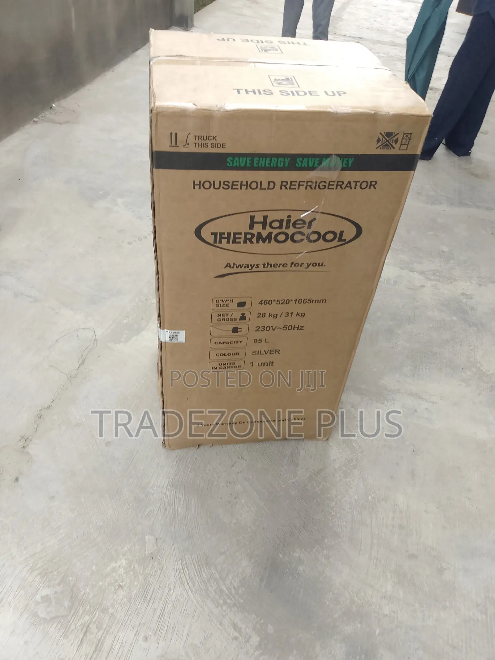 Haier Thermocool Small Refrigerator With Double Door Design
