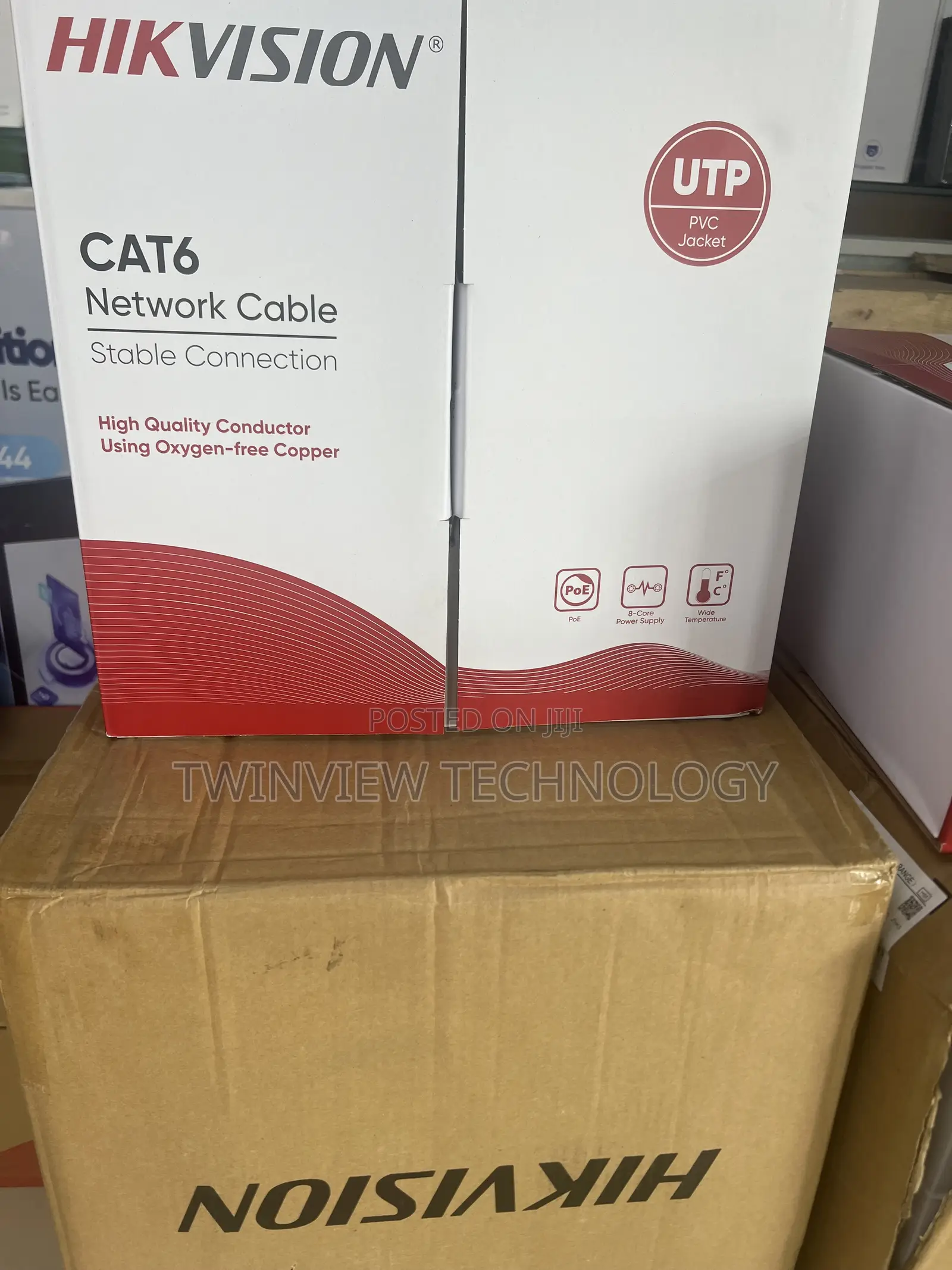HikVision Network Cable Cat6 (305)100% Pure Copper