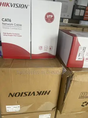 HikVision Network Cable Cat6 (305)100% Pure Copper