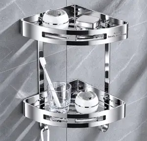 Corner Bathroom Shelf (2-Tier Shower Caddy)