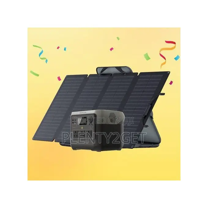 EcoFlow Solar Generator RIVER 2 Pro With 160W Solar Panel