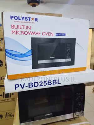 Built-in Polystar Microwave With 1000W Grill Power