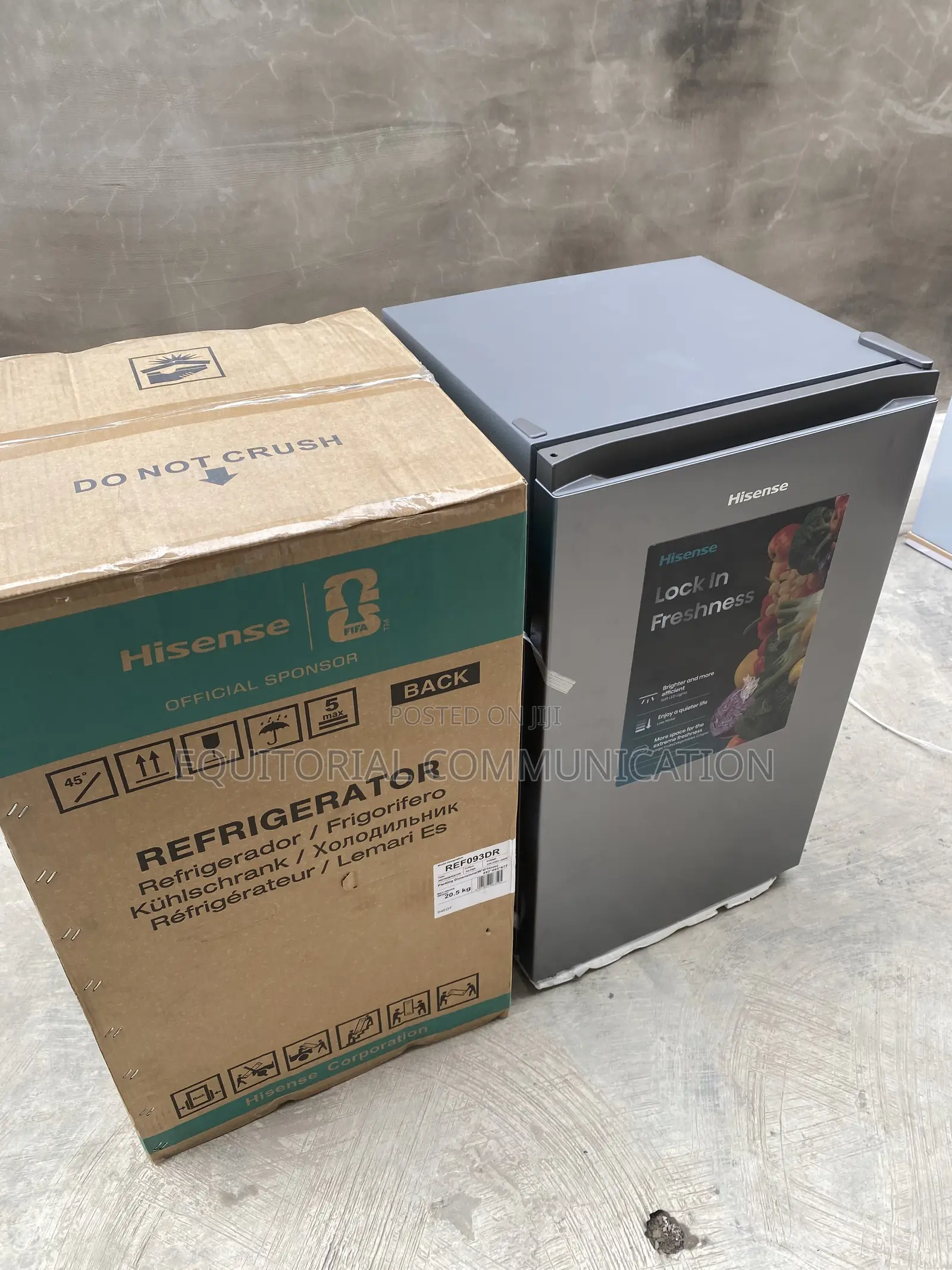 Hisense REF093DR Compact 90-Litre Refrigerator With Top Freezer