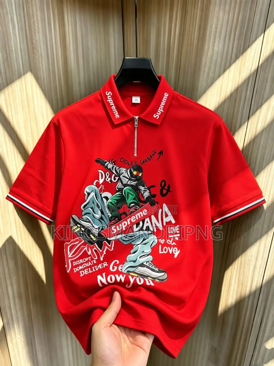Cowl Neck Polo