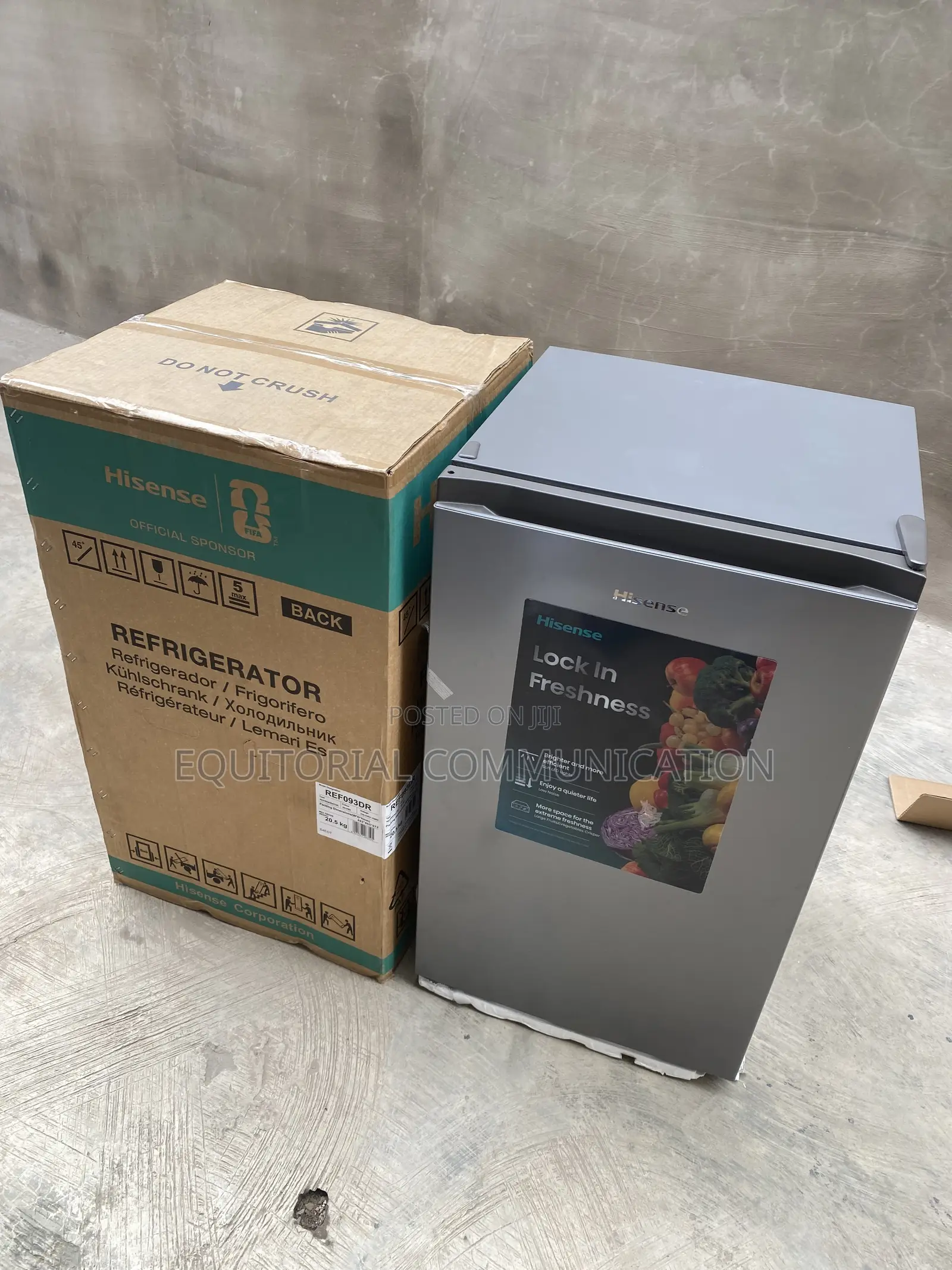 Hisense REF093DR 90L Small Refrigerator for Home and Office
