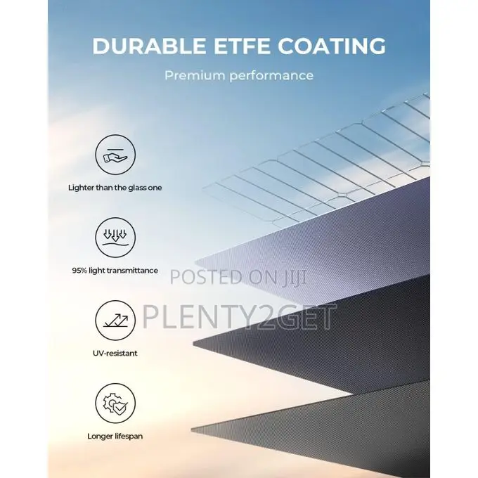 BLUETTI 350W Portable Solar Panel, 23.4% High Conversion Efficiency
