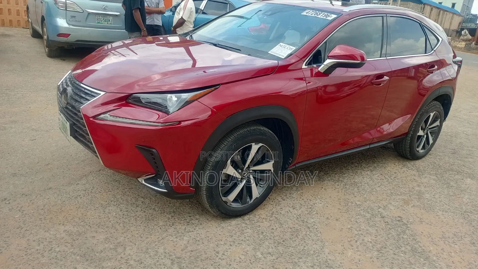 Lexus NX 2020 Red