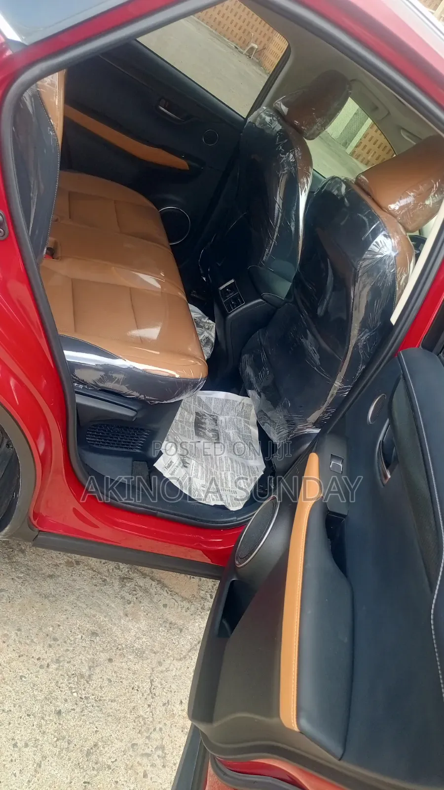Lexus NX 2020 Red