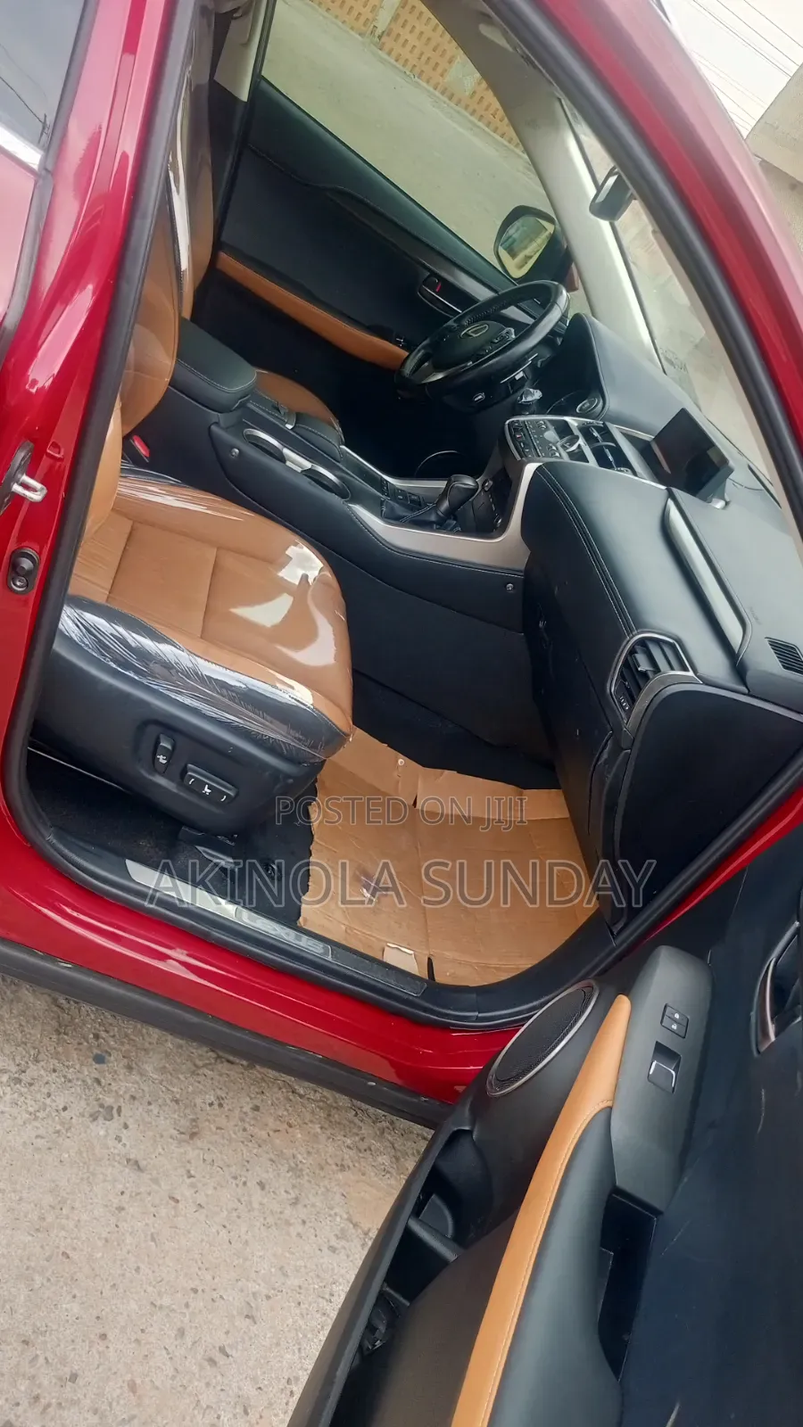 Lexus NX 2020 Red