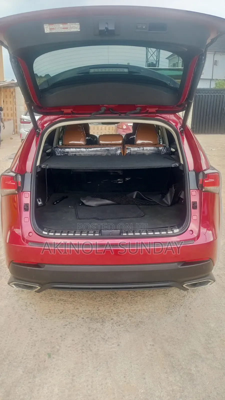 Lexus NX 2020 Red
