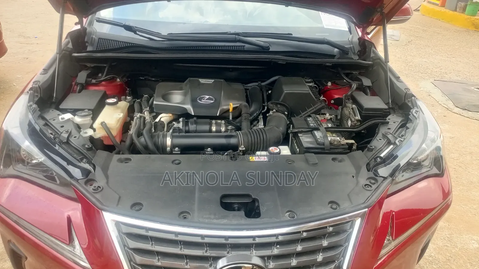 Lexus NX 2020 Red