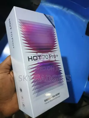 New Infinix Hot 70 Pro 5G+ 256 GB Gold