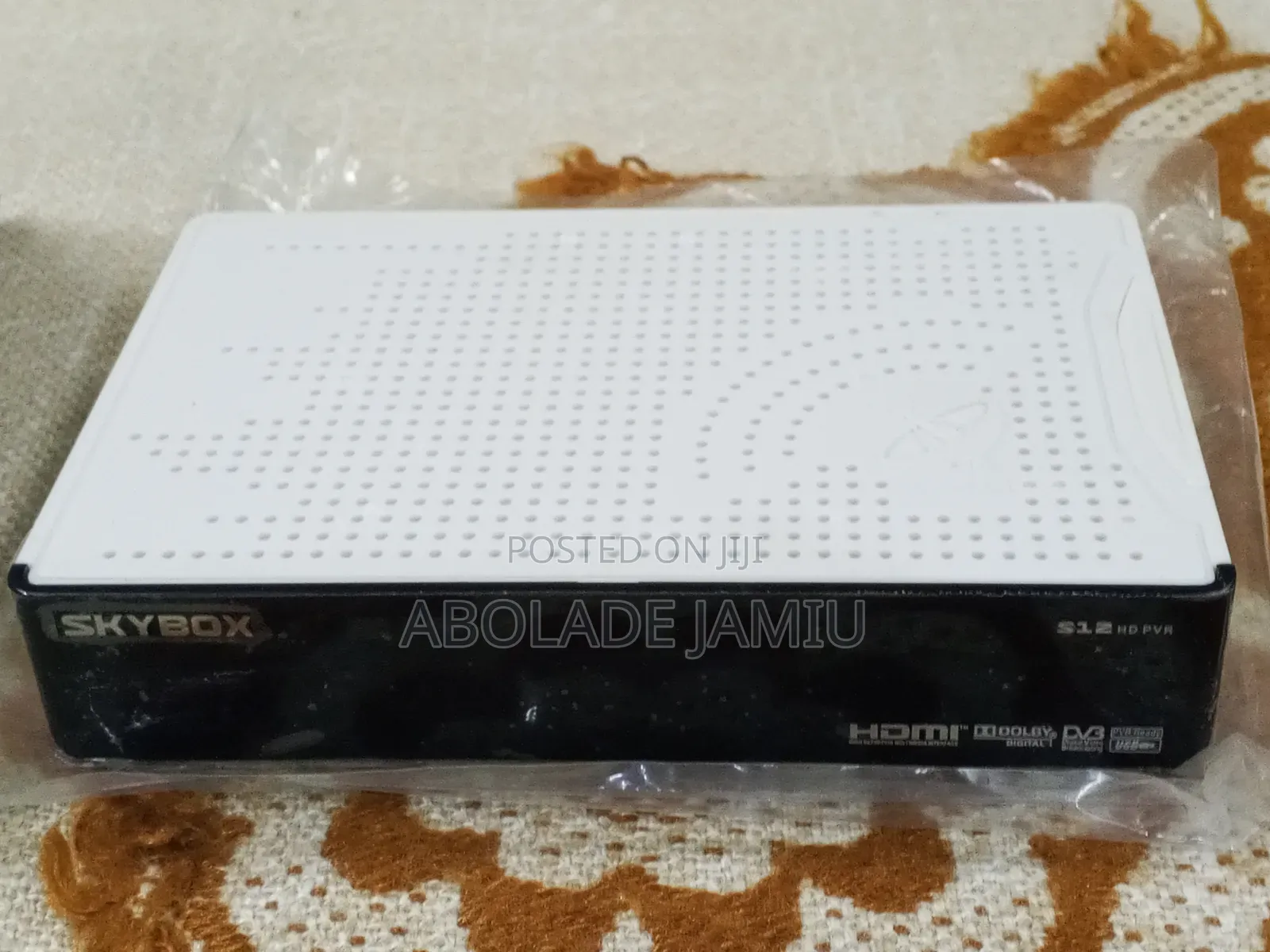 SKYBOX Digital Satellite Receiver Model: S12 HD PVR