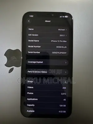 Apple iPhone 12 Pro Max 128 GB Gray