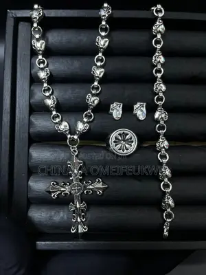 Chrome Necklace Set