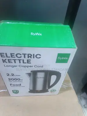 SYINIX Electric Kettle for Convenient Breakfast Preparation