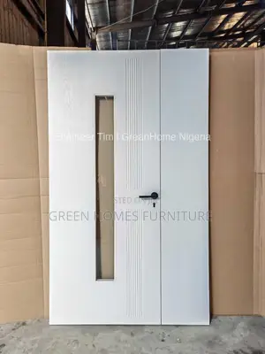 Double Swing Glass Door