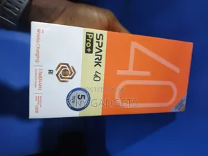 New Tecno Spark 40 Pro+ 256 GB Black
