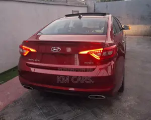 Hyundai Sonata 2015 Red