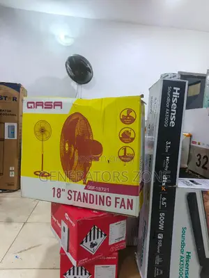 QASA 18-Inch Adjustable Standing Fan