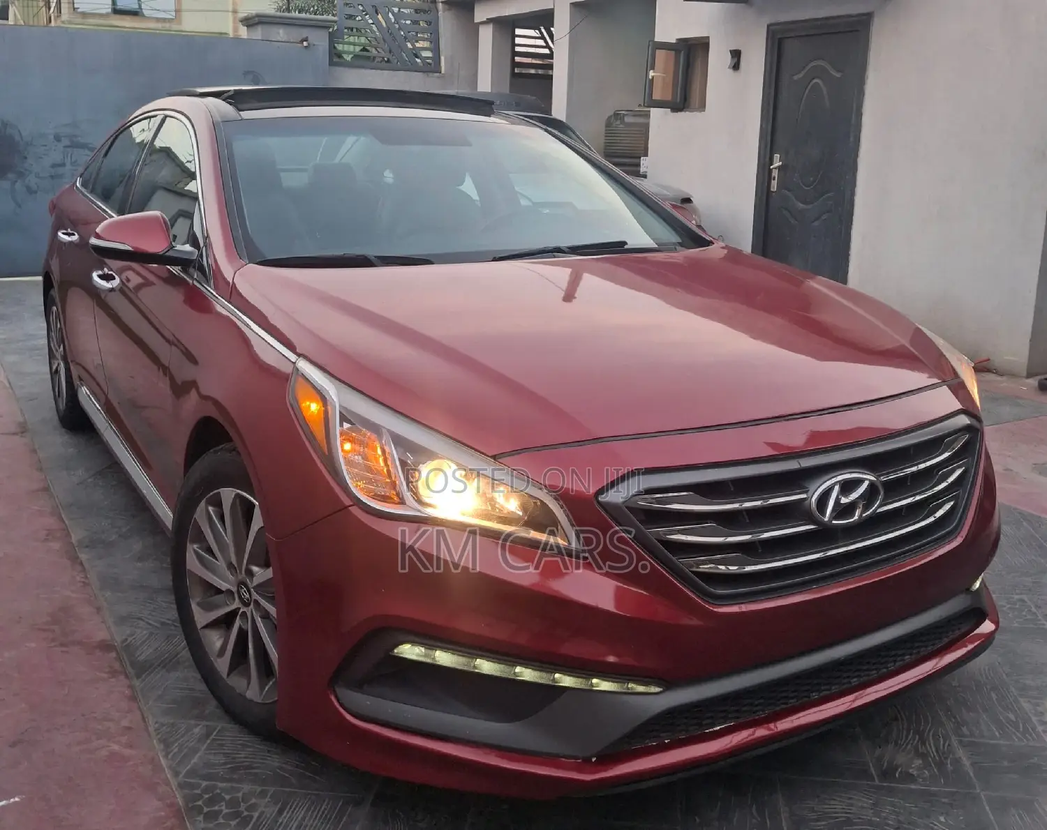Hyundai Sonata 2015 Red