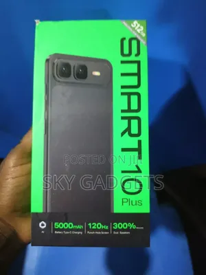 New Infinix Smart 10 Plus 128 GB Black