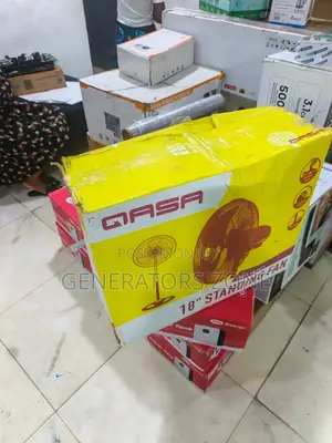 QASA QSF-18721 Office Standing Fan With Aluminium Blades