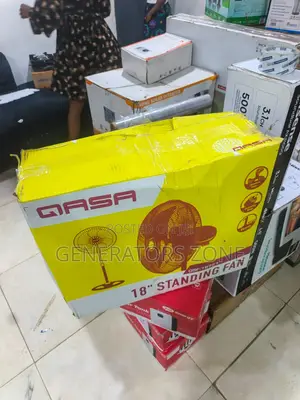 QASA QSF-18721 Modern Standing Fan for Indoor Spaces