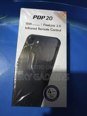 New Tecno Pop 20 128 GB Black