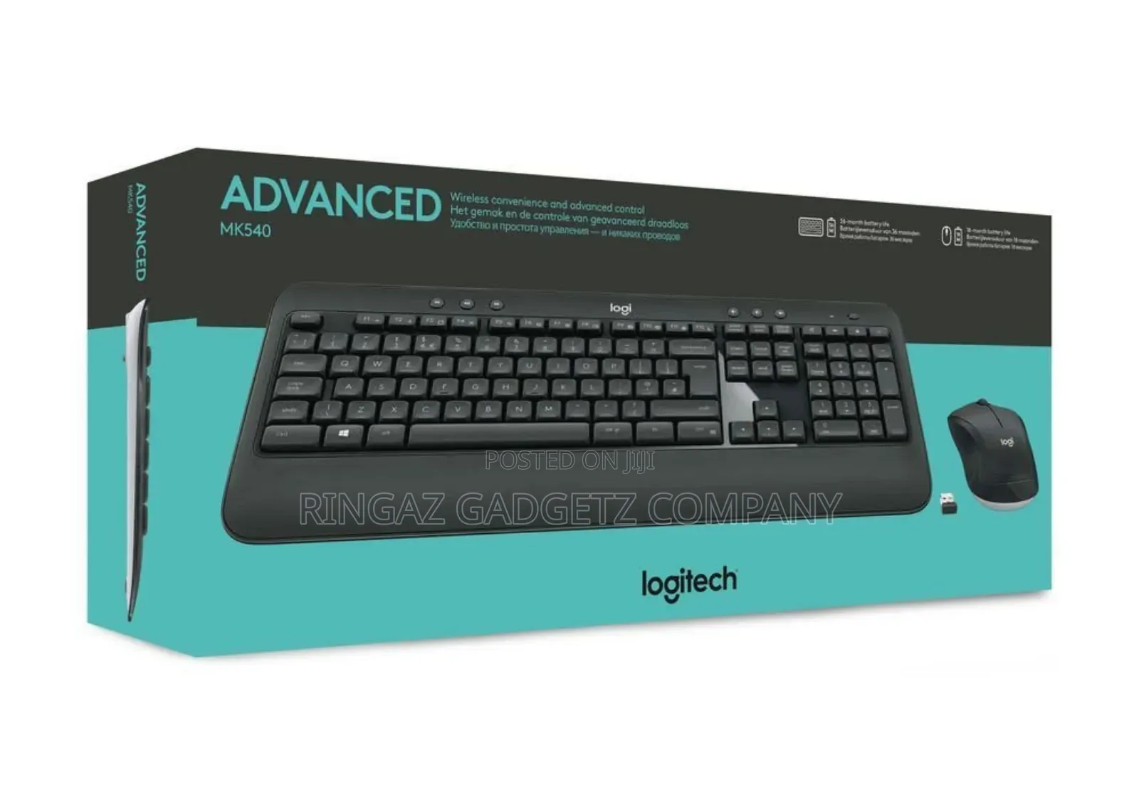 MK540 Advanced Wireless Keyboard and Mouse Combo