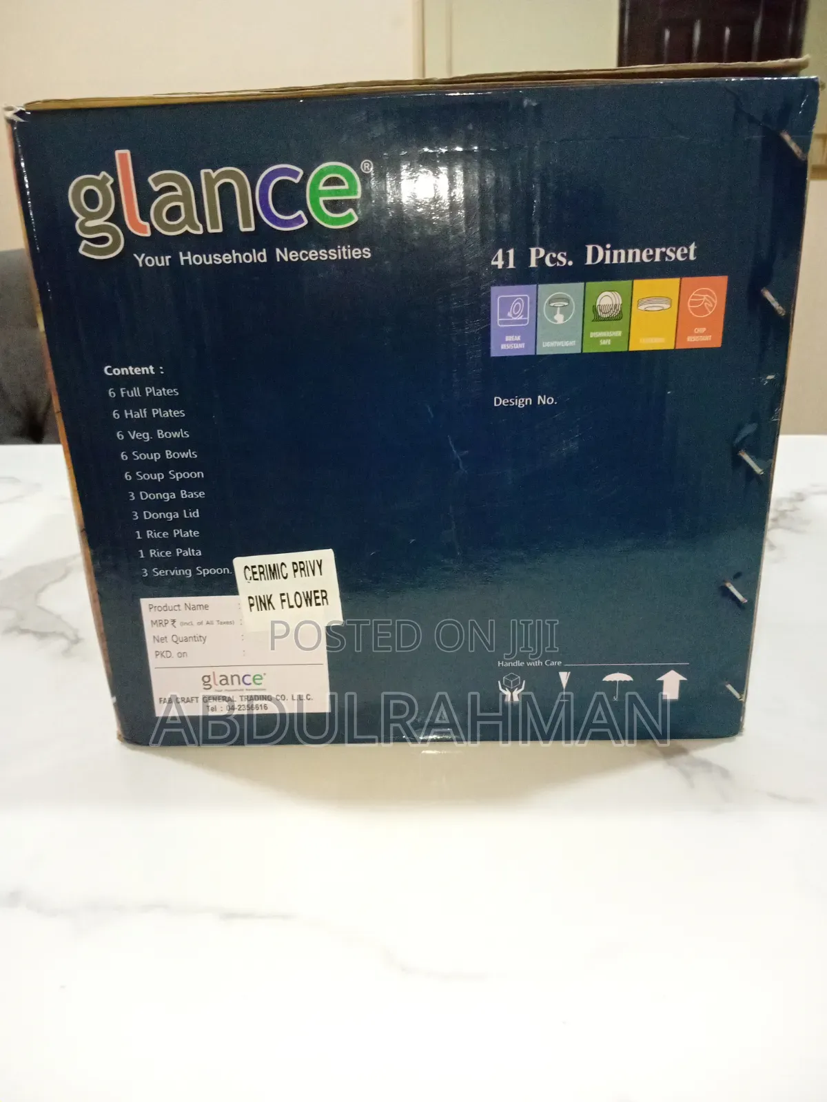 41 PCS Dinnerset