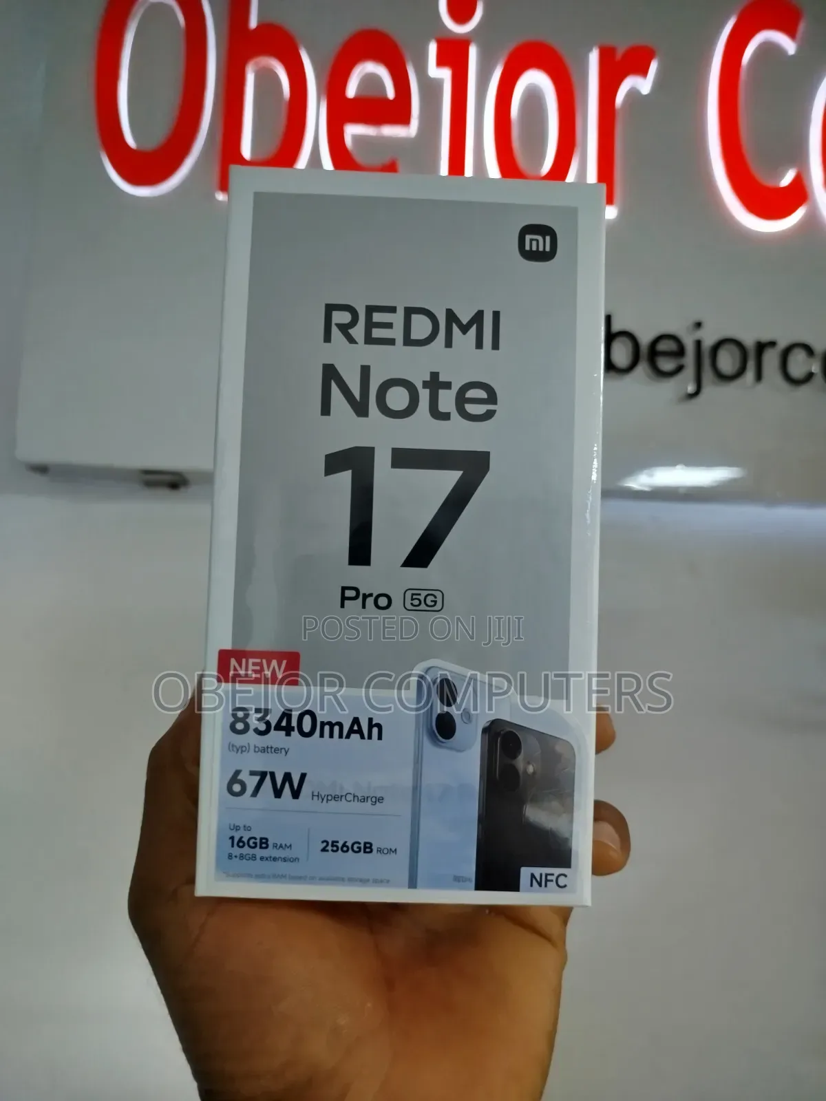 New Xiaomi Redmi Note 17 Pro 256 GB Black